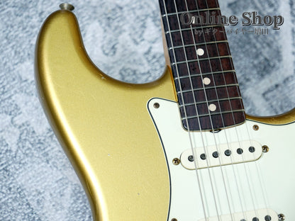 USED 2024 Fender Custom Shop Limited Edition 1963 Stratocaster Journeyman Relic Aztec Gold