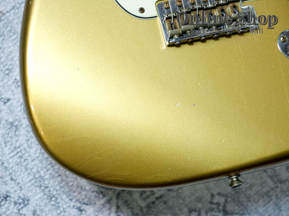 USED 2024 Fender Custom Shop Limited Edition 1963 Stratocaster Journeyman Relic Aztec Gold