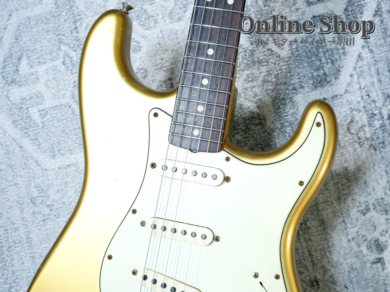 USED 2024 Fender Custom Shop Limited Edition 1963 Stratocaster Journeyman Relic Aztec Gold