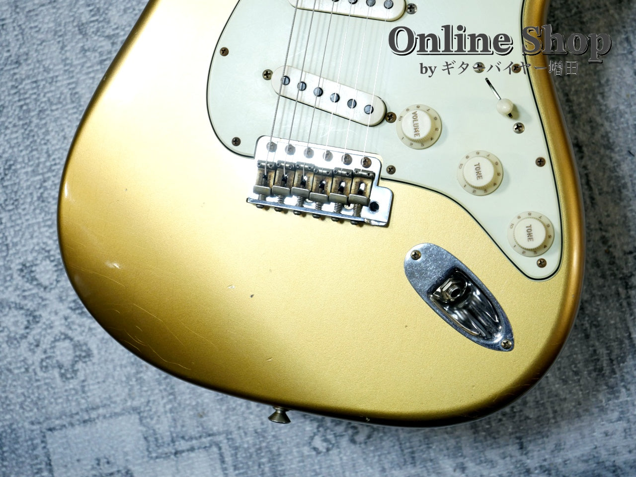 USED 2024 Fender Custom Shop Limited Edition 1963 Stratocaster Journeyman Relic Aztec Gold