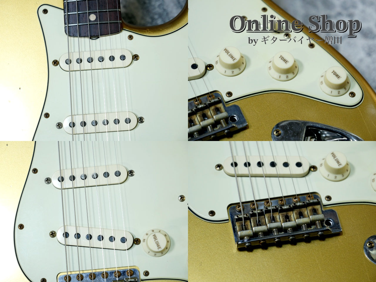 USED 2024 Fender Custom Shop Limited Edition 1963 Stratocaster Journeyman Relic Aztec Gold