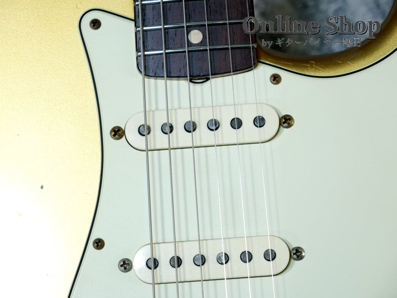 USED 2024 Fender Custom Shop Limited Edition 1963 Stratocaster Journeyman Relic Aztec Gold