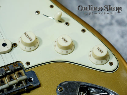 USED 2024 Fender Custom Shop Limited Edition 1963 Stratocaster Journeyman Relic Aztec Gold