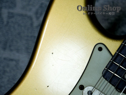 USED 2024 Fender Custom Shop Limited Edition 1963 Stratocaster Journeyman Relic Aztec Gold