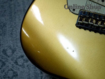 USED 2024 Fender Custom Shop Limited Edition 1963 Stratocaster Journeyman Relic Aztec Gold