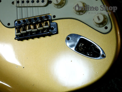 USED 2024 Fender Custom Shop Limited Edition 1963 Stratocaster Journeyman Relic Aztec Gold