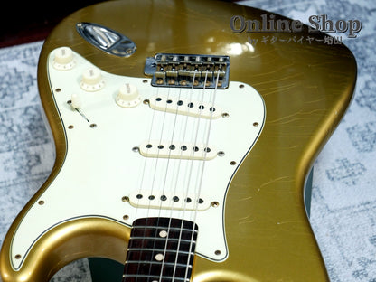 USED 2024 Fender Custom Shop Limited Edition 1963 Stratocaster Journeyman Relic Aztec Gold