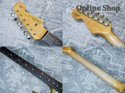 USED 2024 Fender Custom Shop Limited Edition 1963 Stratocaster Journeyman Relic Aztec Gold