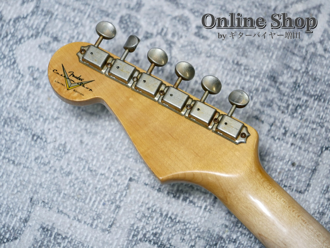 USED 2024 Fender Custom Shop Limited Edition 1963 Stratocaster Journeyman Relic Aztec Gold