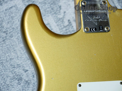 USED 2024 Fender Custom Shop Limited Edition 1963 Stratocaster Journeyman Relic Aztec Gold