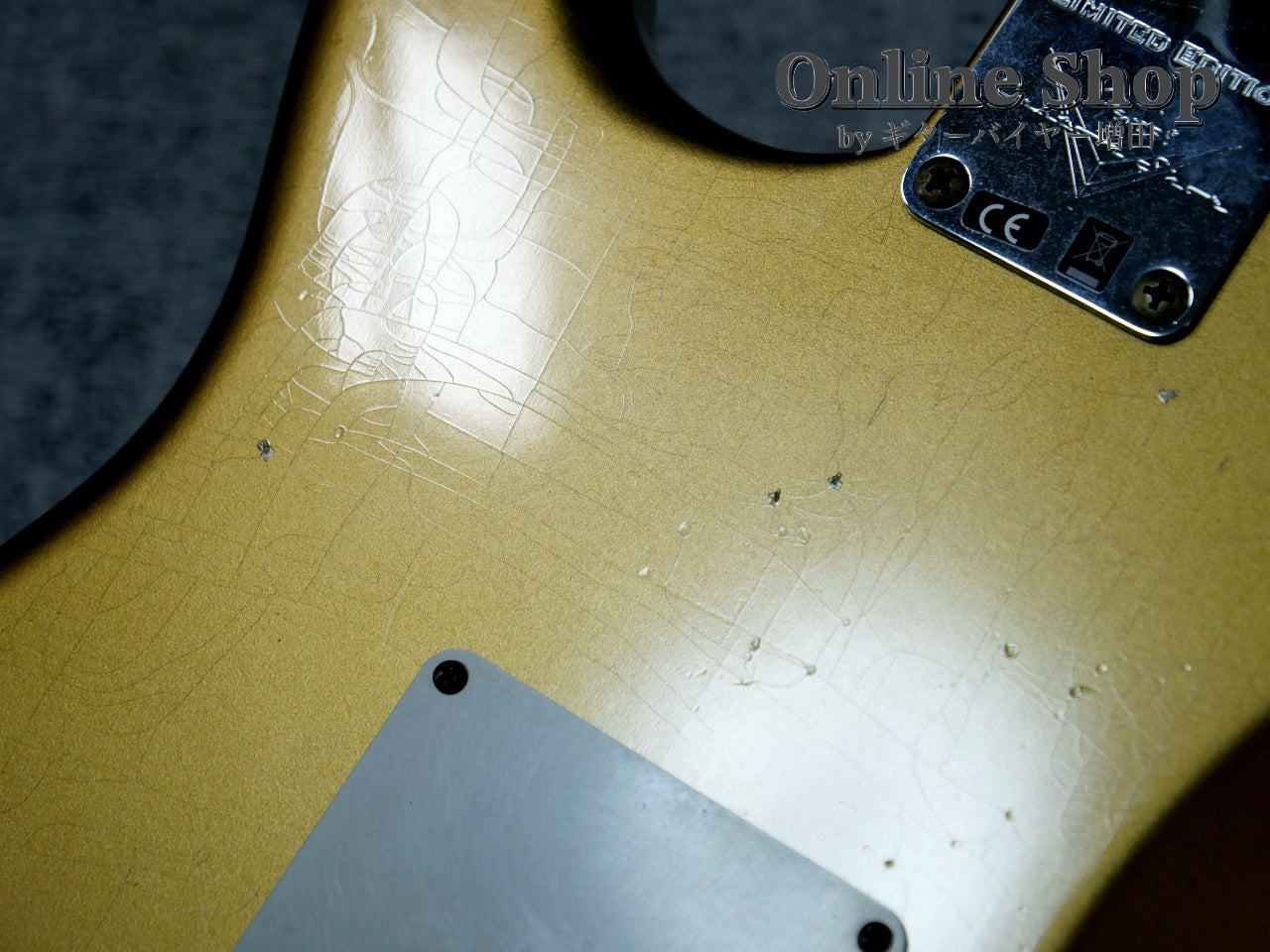 USED 2024 Fender Custom Shop Limited Edition 1963 Stratocaster Journeyman Relic Aztec Gold