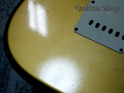 USED 2024 Fender Custom Shop Limited Edition 1963 Stratocaster Journeyman Relic Aztec Gold