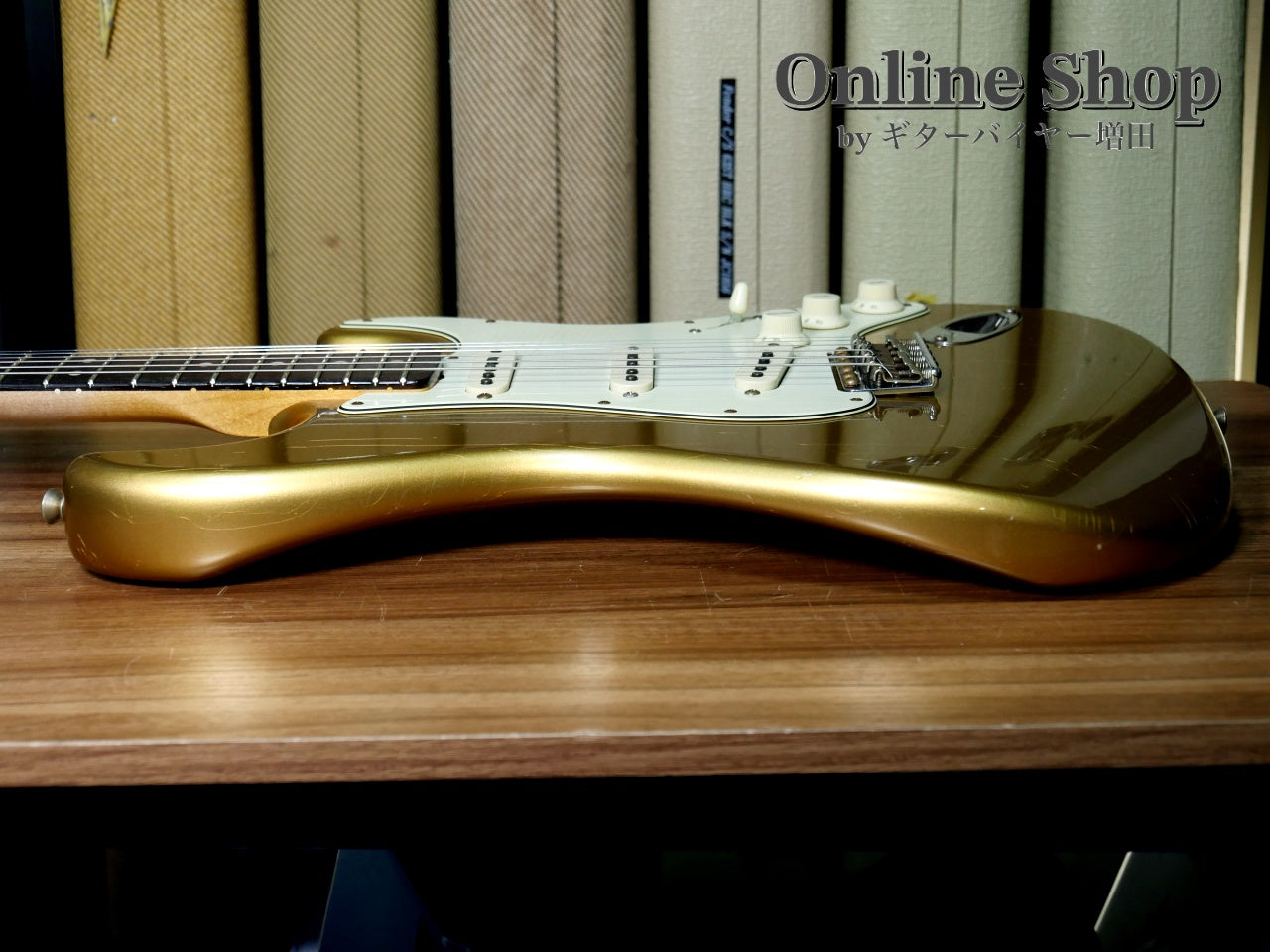 USED 2024 Fender Custom Shop Limited Edition 1963 Stratocaster Journeyman Relic Aztec Gold