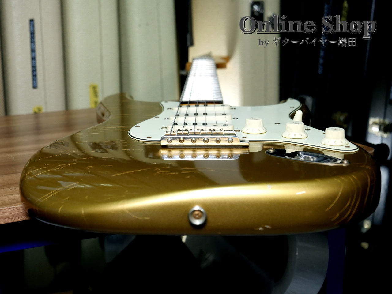 USED 2024 Fender Custom Shop Limited Edition 1963 Stratocaster Journeyman Relic Aztec Gold