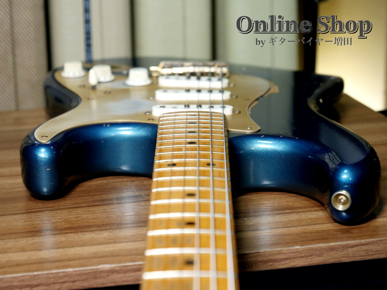 USED 2012 Fender Custom Shop Limited Edition 1956 Stratocaster Relic Aged Lake Placid Blue