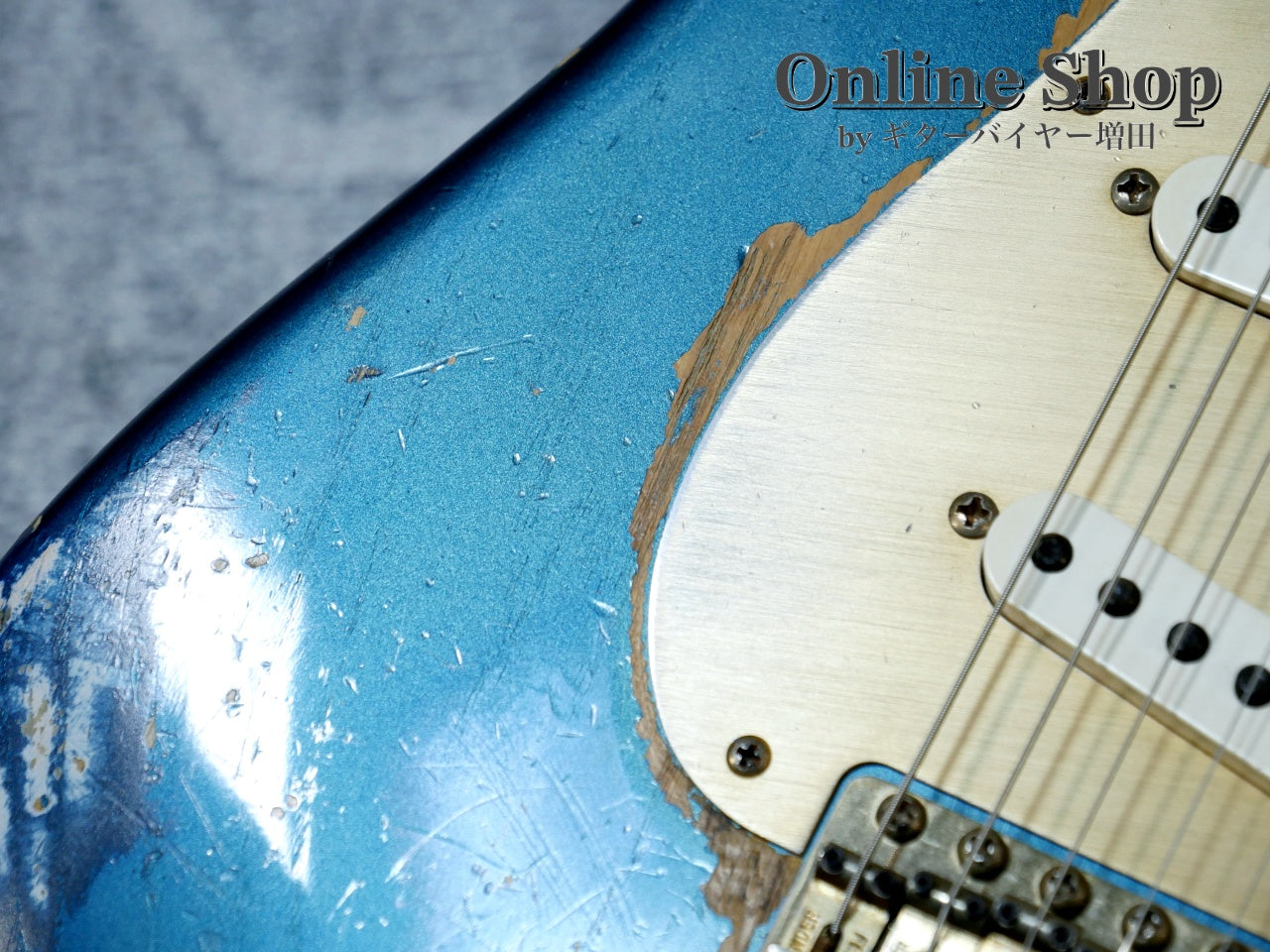 USED 2012 Fender Custom Shop Limited Edition 1956 Stratocaster Relic Aged Lake Placid Blue