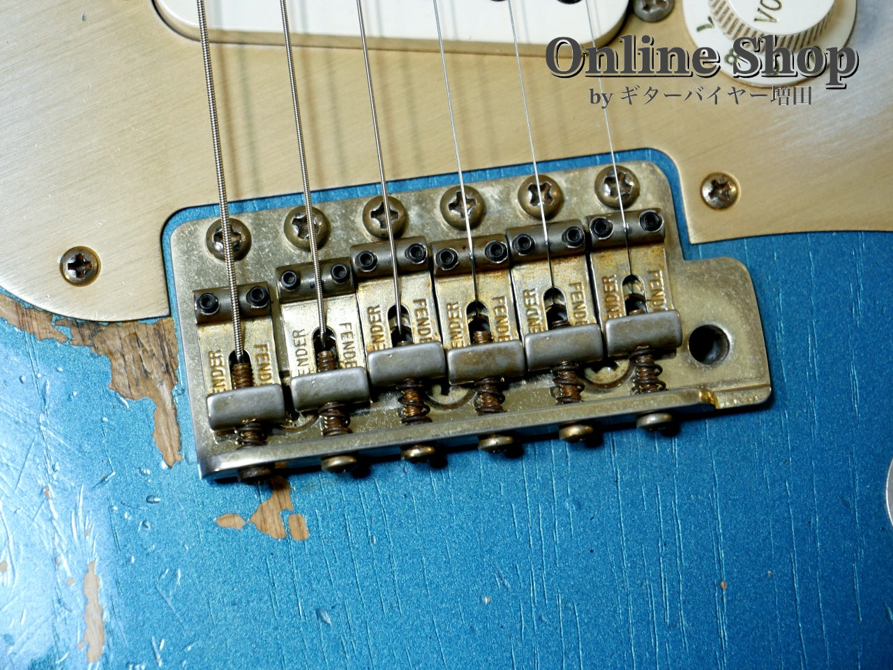 USED 2012 Fender Custom Shop Limited Edition 1956 Stratocaster Relic Aged Lake Placid Blue