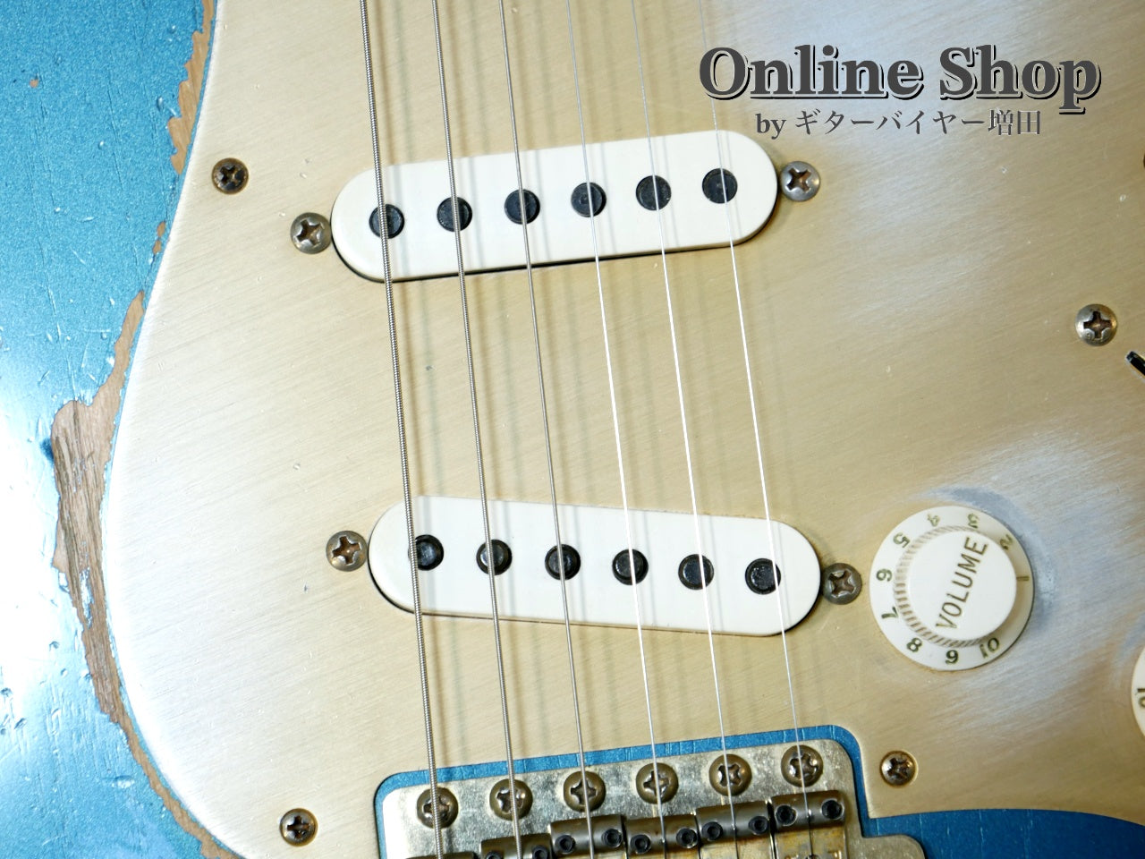 USED 2012 Fender Custom Shop Limited Edition 1956 Stratocaster Relic Aged Lake Placid Blue