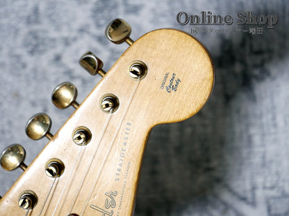 USED 2012 Fender Custom Shop Limited Edition 1956 Stratocaster Relic Aged Lake Placid Blue