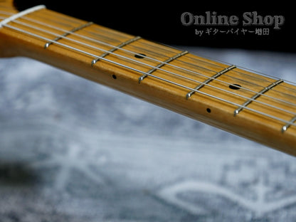 USED 2012 Fender Custom Shop Limited Edition 1956 Stratocaster Relic Aged Lake Placid Blue