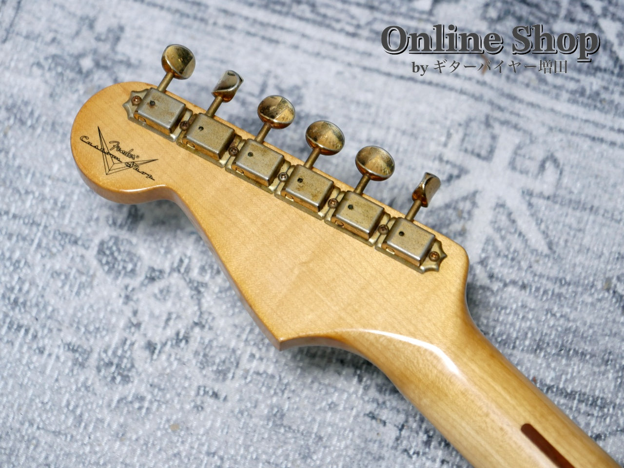 USED 2012 Fender Custom Shop Limited Edition 1956 Stratocaster Relic Aged Lake Placid Blue