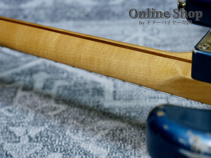 USED 2012 Fender Custom Shop Limited Edition 1956 Stratocaster Relic Aged Lake Placid Blue