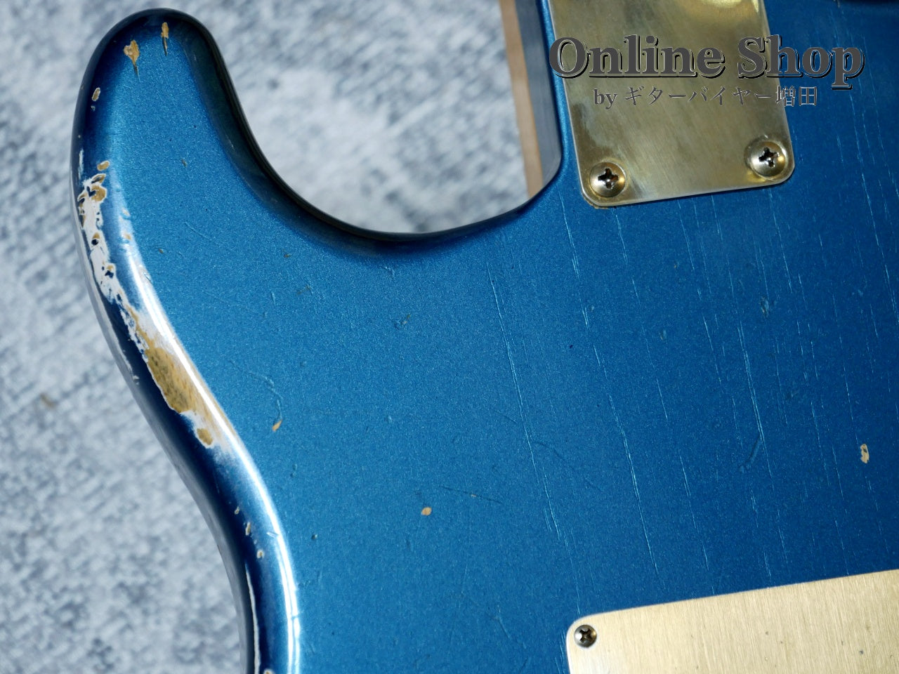 USED 2012 Fender Custom Shop Limited Edition 1956 Stratocaster Relic Aged Lake Placid Blue
