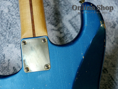 USED 2012 Fender Custom Shop Limited Edition 1956 Stratocaster Relic Aged Lake Placid Blue