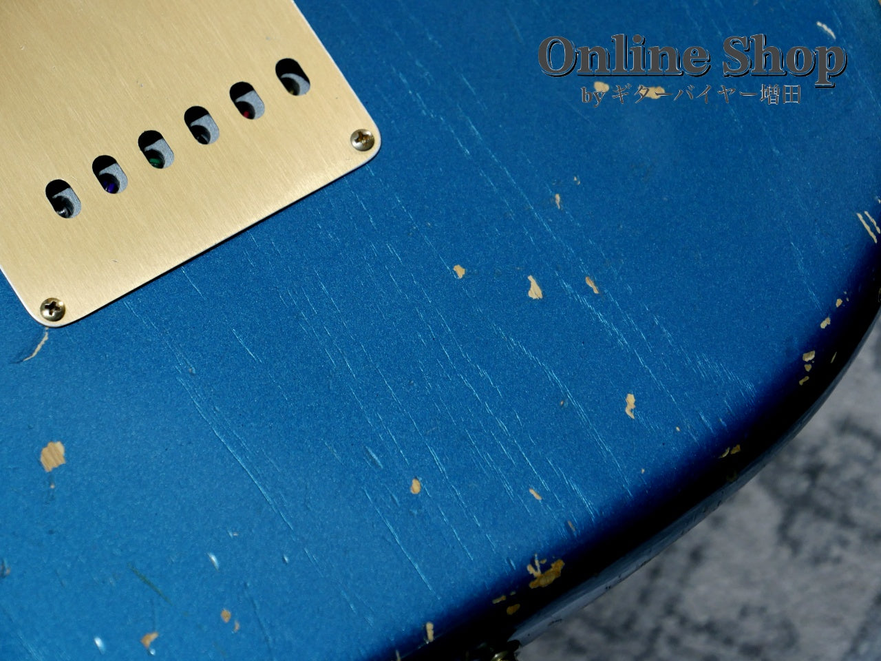 USED 2012 Fender Custom Shop Limited Edition 1956 Stratocaster Relic Aged Lake Placid Blue