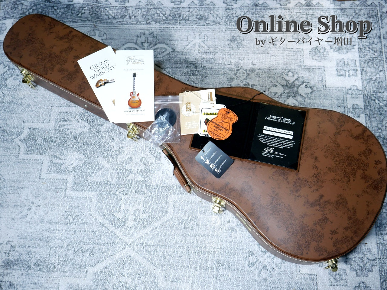 USED 2017 Gibson Custom Shop LIMITED RUN 1958 Les Paul Standard BOTB Page160 VOS
