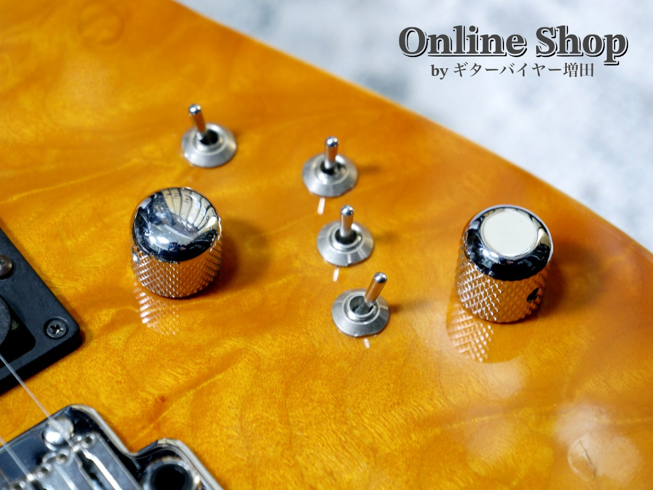 USED 2000 Tom Anderson Drop Top "Brazilian Rosewood" Translucent Amber Burst with Binding