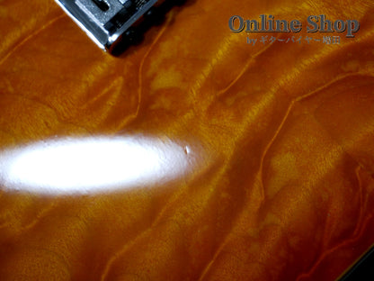 USED 2000 Tom Anderson Drop Top "Brazilian Rosewood" Translucent Amber Burst with Binding