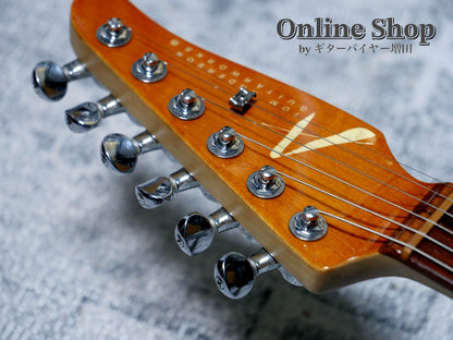 USED 2000 Tom Anderson Drop Top "Brazilian Rosewood" Translucent Amber Burst with Binding