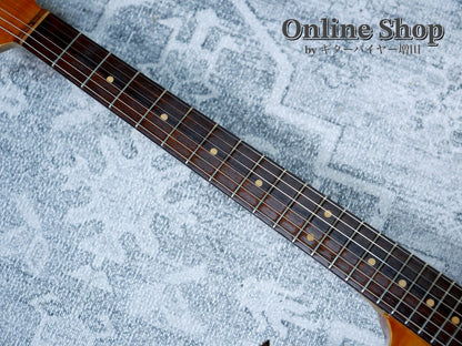 USED 2000 Tom Anderson Drop Top "Brazilian Rosewood" Translucent Amber Burst with Binding