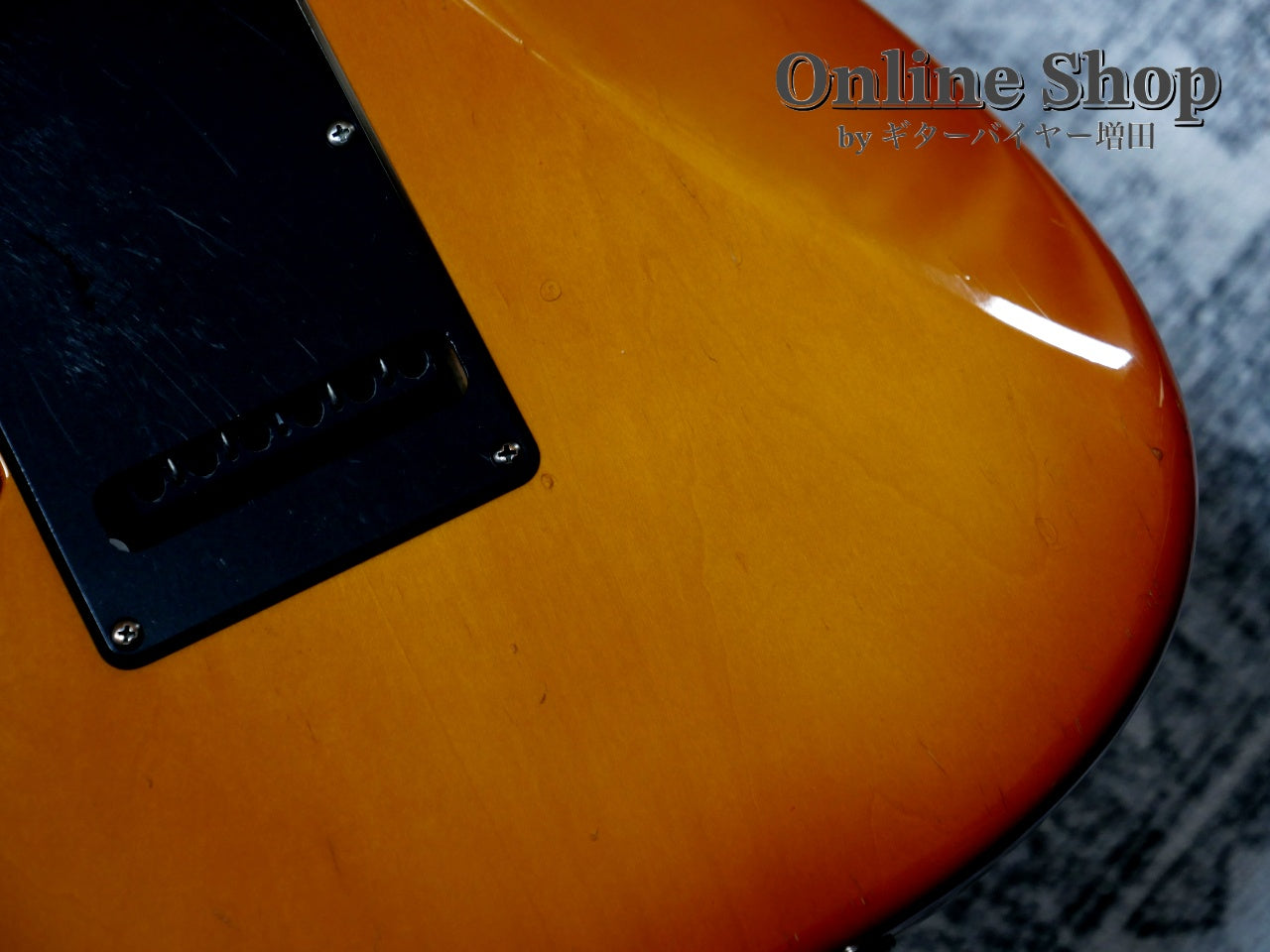 USED 2000 Tom Anderson Drop Top "Brazilian Rosewood" Translucent Amber Burst with Binding