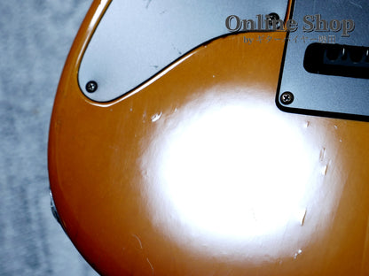 USED 2000 Tom Anderson Drop Top "Brazilian Rosewood" Translucent Amber Burst with Binding