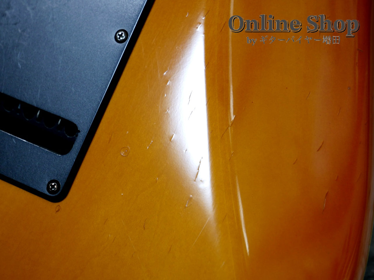 USED 2000 Tom Anderson Drop Top "Brazilian Rosewood" Translucent Amber Burst with Binding