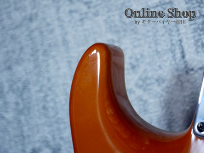 USED 2000 Tom Anderson Drop Top "Brazilian Rosewood" Translucent Amber Burst with Binding