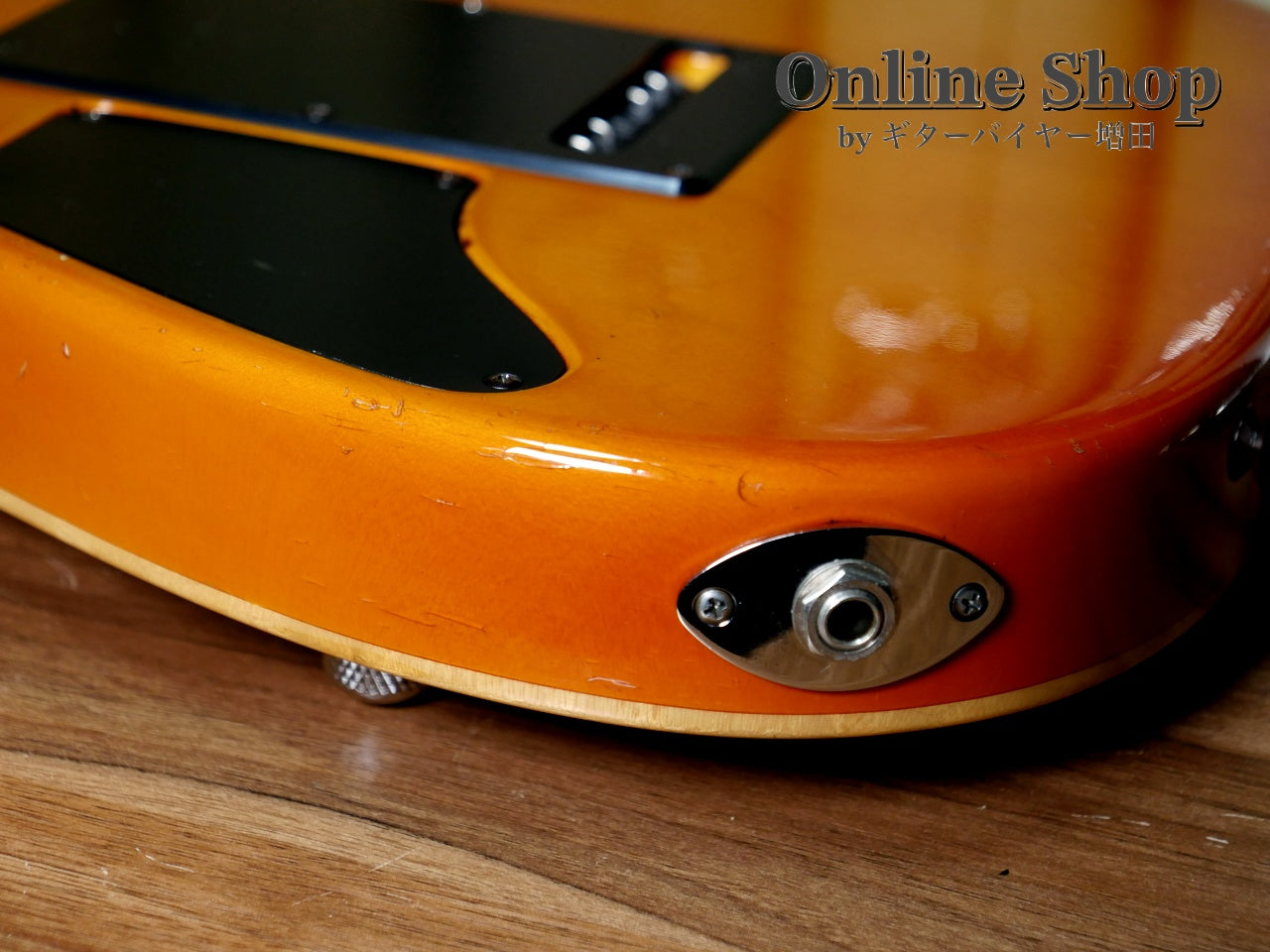 USED 2000 Tom Anderson Drop Top "Brazilian Rosewood" Translucent Amber Burst with Binding