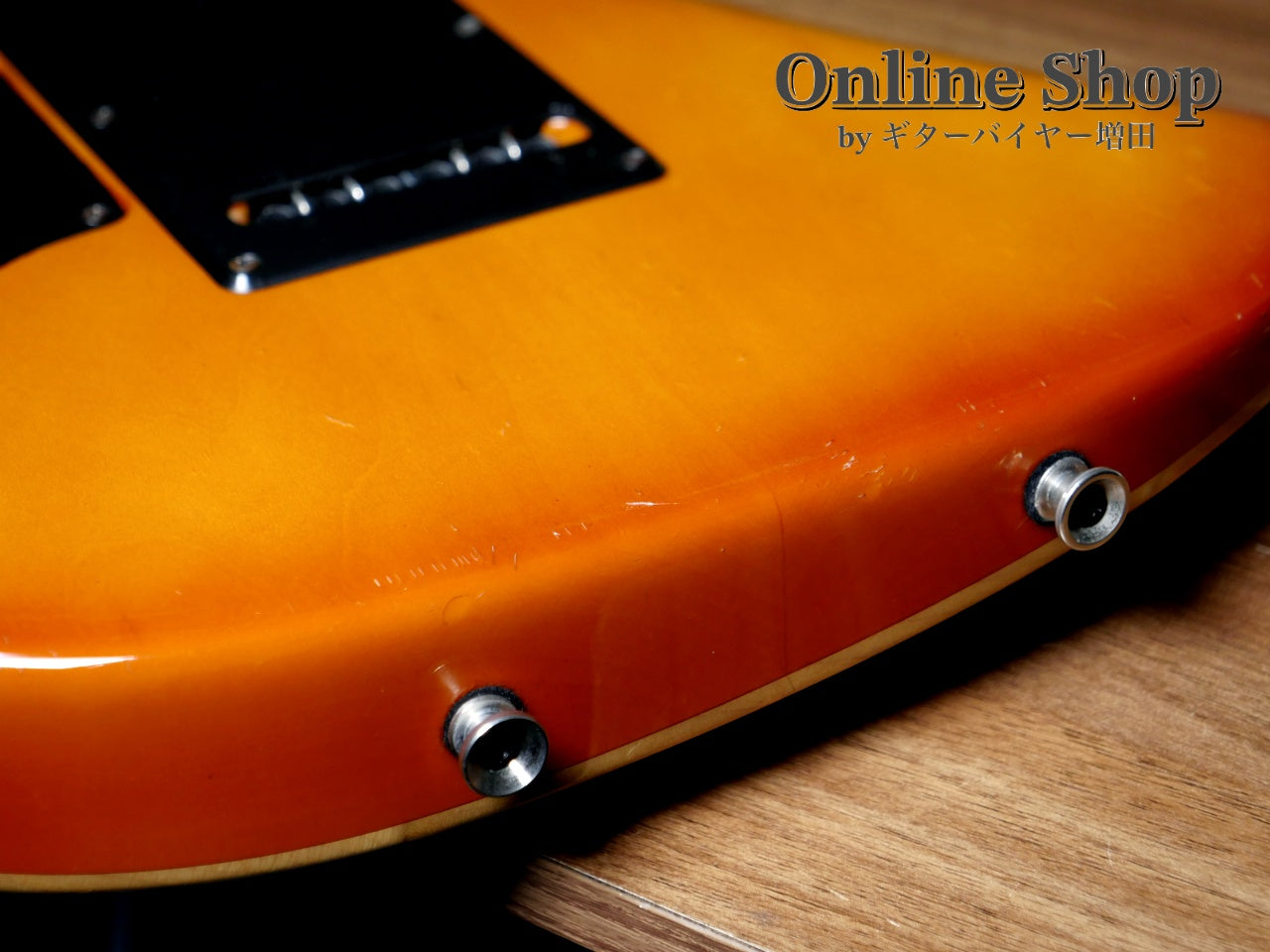 USED 2000 Tom Anderson Drop Top "Brazilian Rosewood" Translucent Amber Burst with Binding