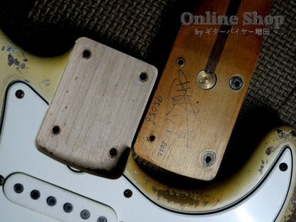 USED 2022 Fender Custom Shop MBS "Vincent Van Trigt" 1972 Stratocaster Heavy Relic Aged Olympic White