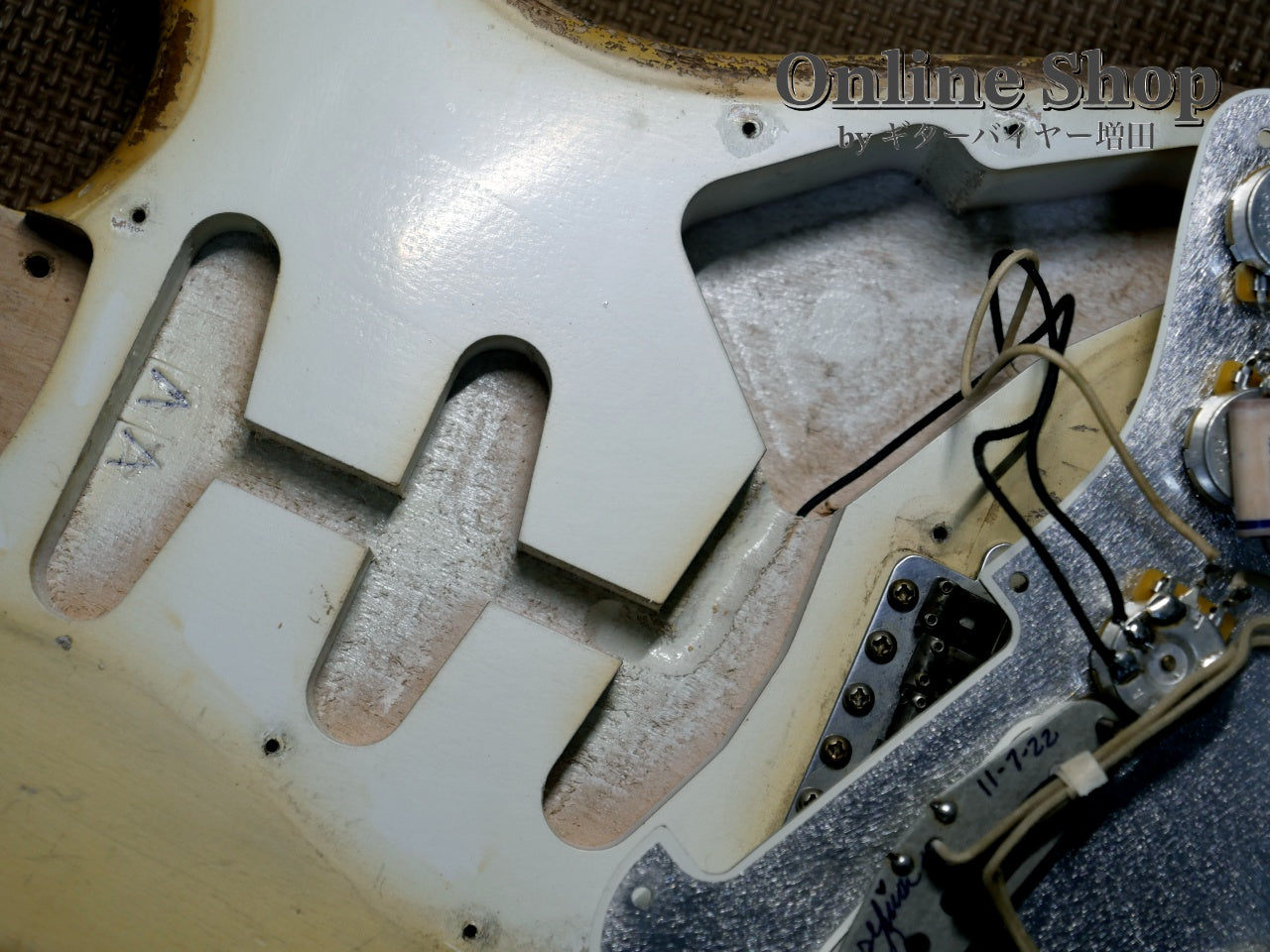 USED 2022 Fender Custom Shop MBS "Vincent Van Trigt" 1972 Stratocaster Heavy Relic Aged Olympic White