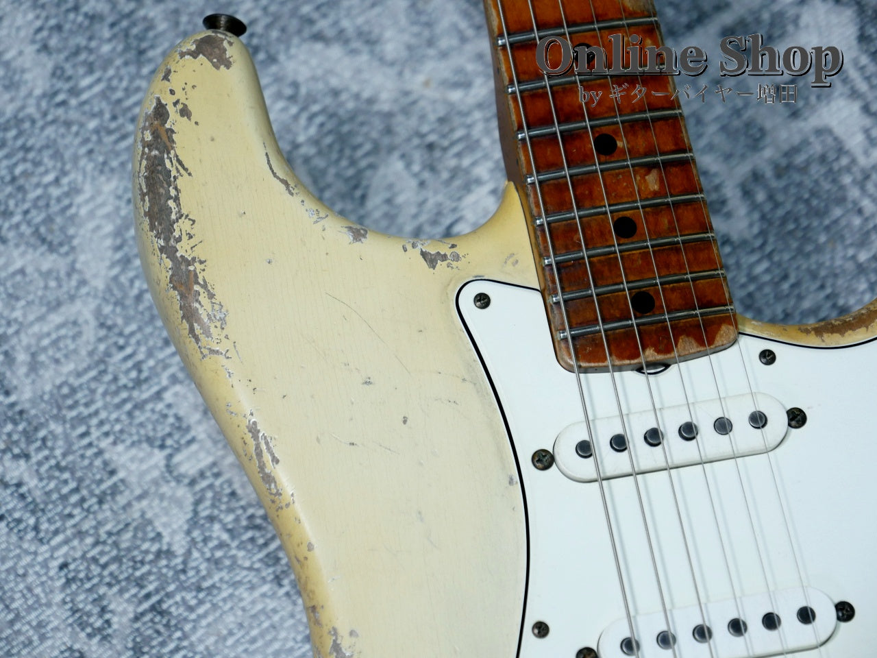 USED 2022 Fender Custom Shop MBS "Vincent Van Trigt" 1972 Stratocaster Heavy Relic Aged Olympic White