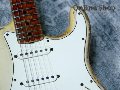 USED 2022 Fender Custom Shop MBS "Vincent Van Trigt" 1972 Stratocaster Heavy Relic Aged Olympic White