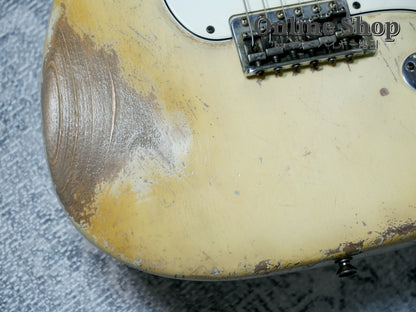 USED 2022 Fender Custom Shop MBS "Vincent Van Trigt" 1972 Stratocaster Heavy Relic Aged Olympic White