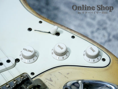 USED 2022 Fender Custom Shop MBS "Vincent Van Trigt" 1972 Stratocaster Heavy Relic Aged Olympic White