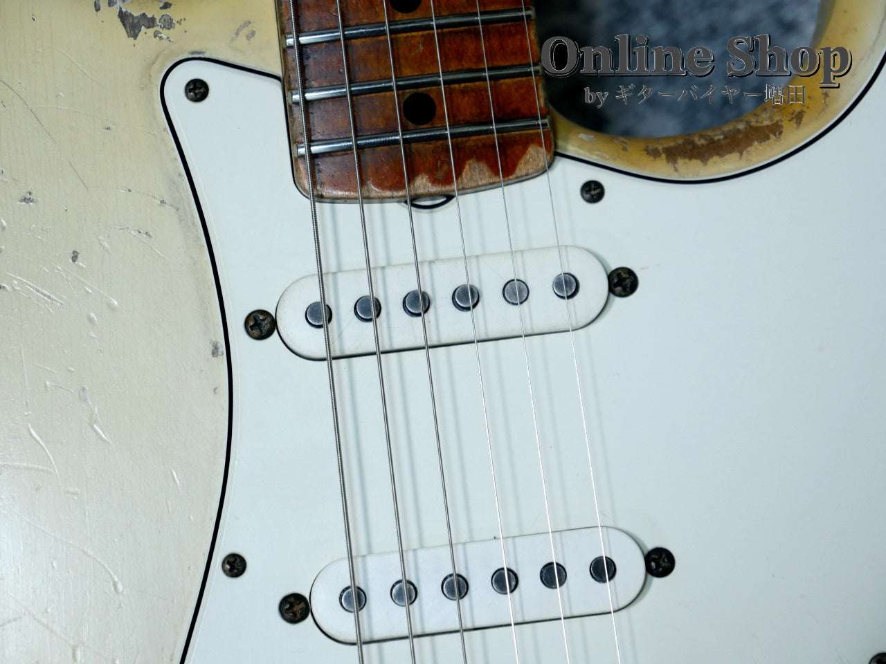 USED 2022 Fender Custom Shop MBS "Vincent Van Trigt" 1972 Stratocaster Heavy Relic Aged Olympic White