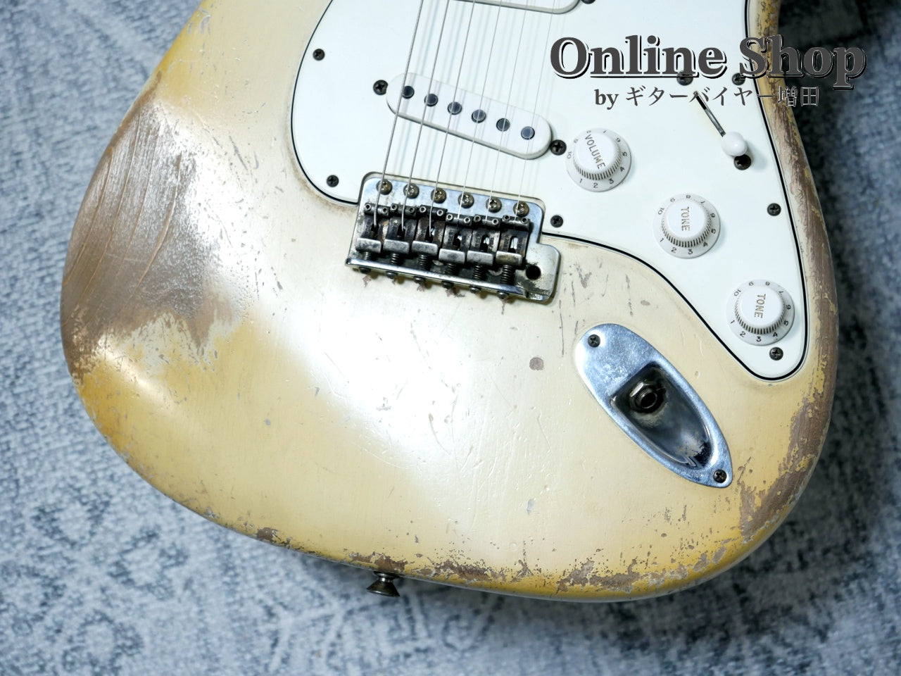 USED 2022 Fender Custom Shop MBS "Vincent Van Trigt" 1972 Stratocaster Heavy Relic Aged Olympic White