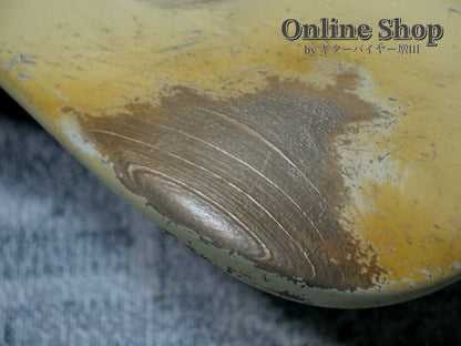 USED 2022 Fender Custom Shop MBS "Vincent Van Trigt" 1972 Stratocaster Heavy Relic Aged Olympic White