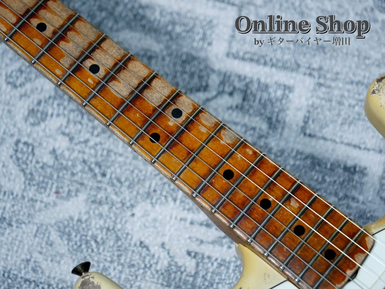 USED 2022 Fender Custom Shop MBS "Vincent Van Trigt" 1972 Stratocaster Heavy Relic Aged Olympic White